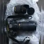 NIKOND5600 WITH 70-300 MM LENS WITH 2 BETTERY