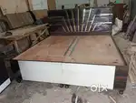 Brand new box bed with back new