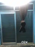 Shop glass door
