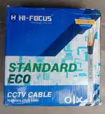 Hi-Focus CCTV Cable 90m (3+1, Copper, Unused)