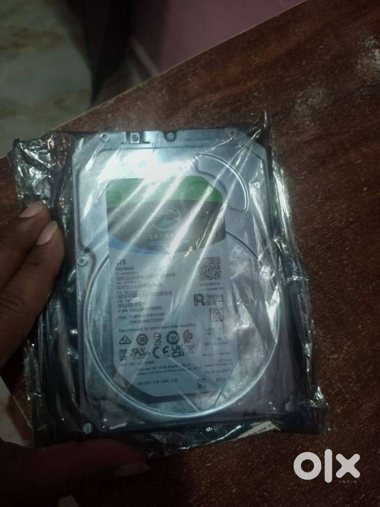 new 4 tb survellience hard disk boxpack