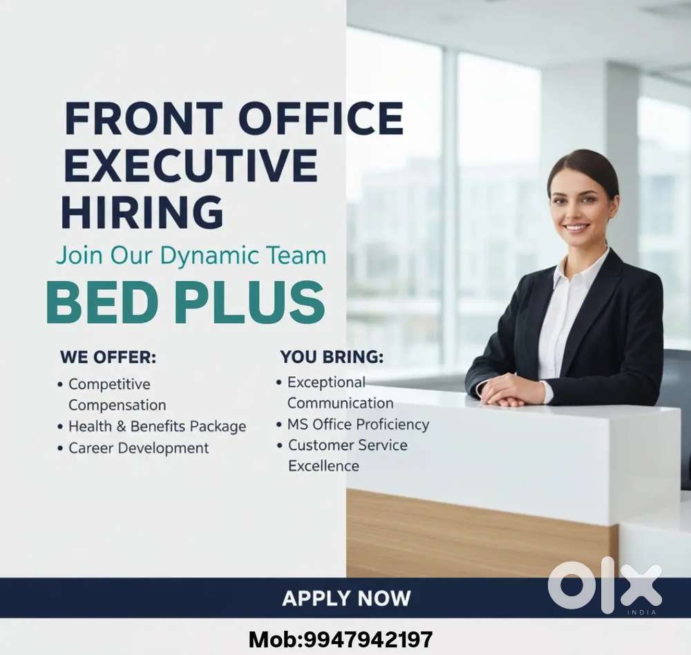 Front office vacancy