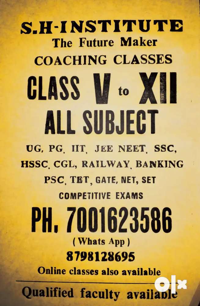 Tution coaching classes