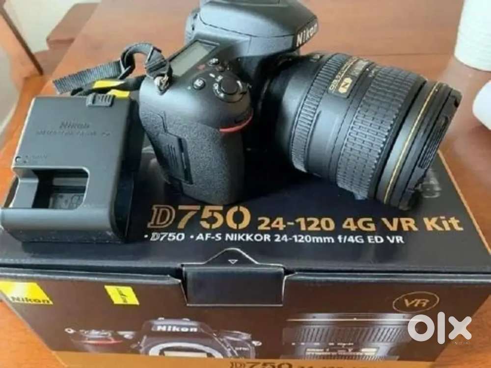 Nikon D750 full kit. Full frame Camera.