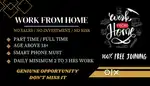 WORK FROM HOME JOB OPPORTUNITY