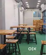All new metal wooden cafe restaurant premium tables and chairs manufac