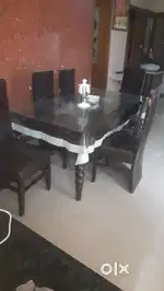 Six seater dining table