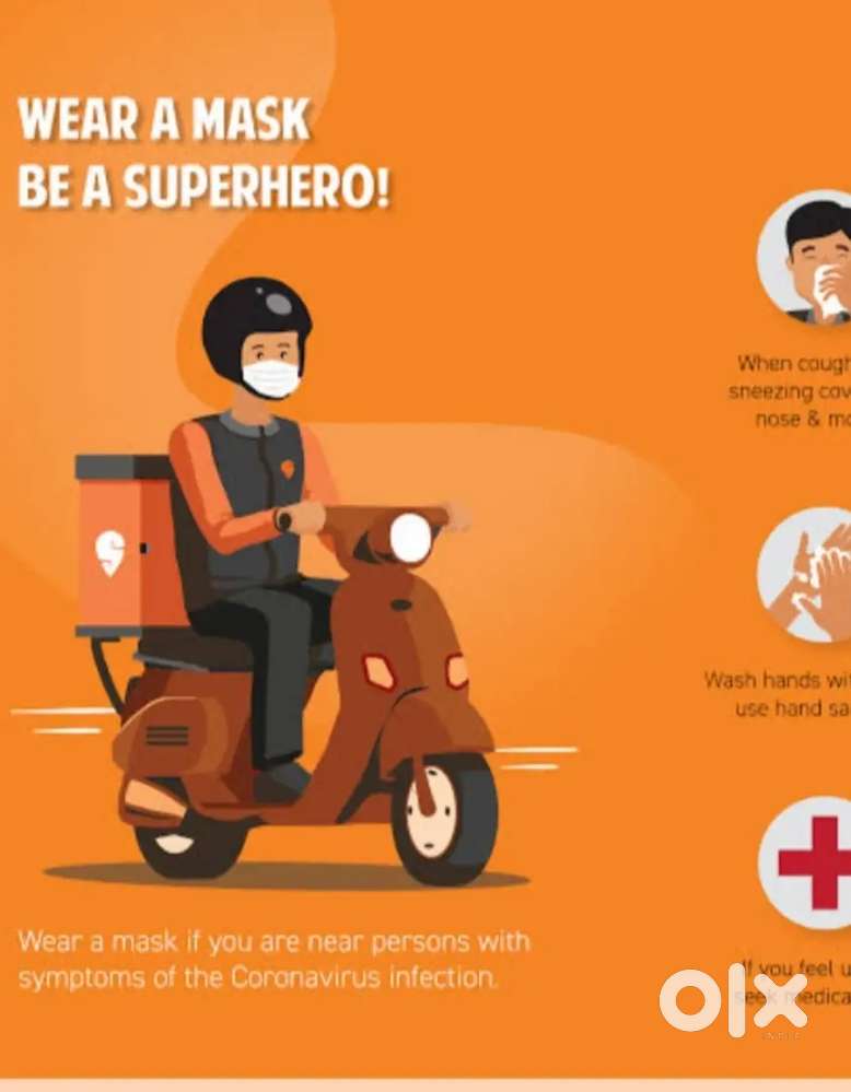 Gurgaon hiring of Swiggy delivery boy