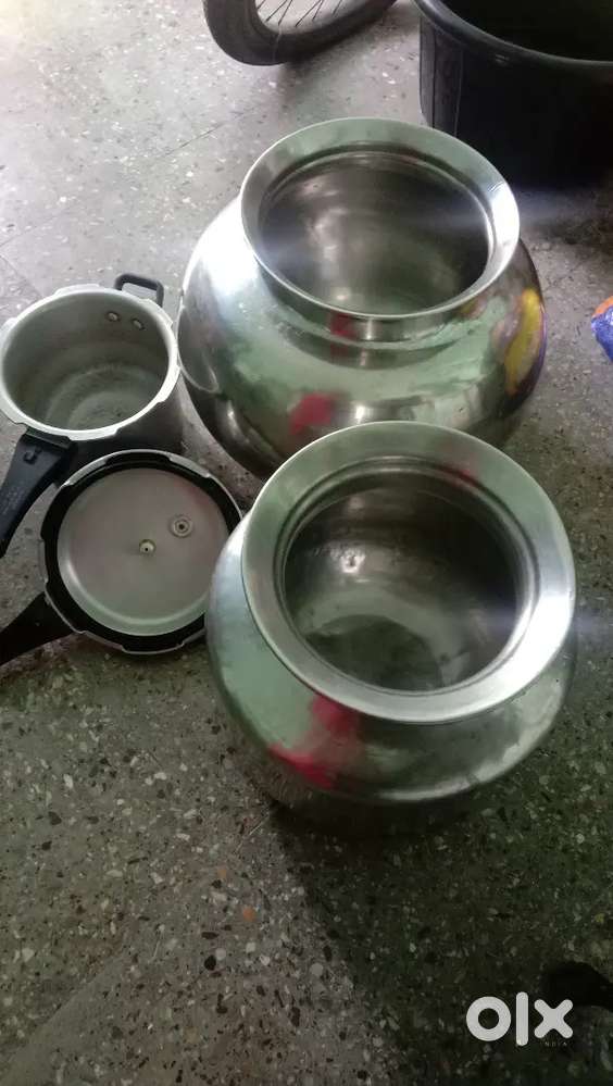 2steel bindelu 1pigeon cooker 3ltr