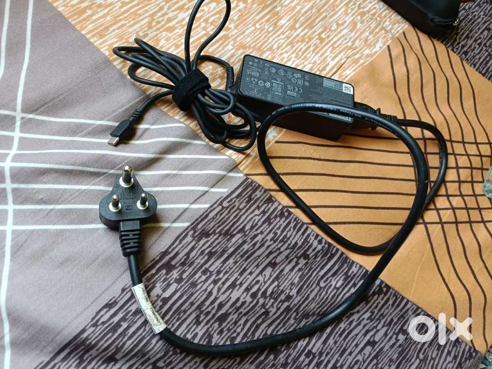 Lenevo Laptop Charger with good condition only 3 month used.