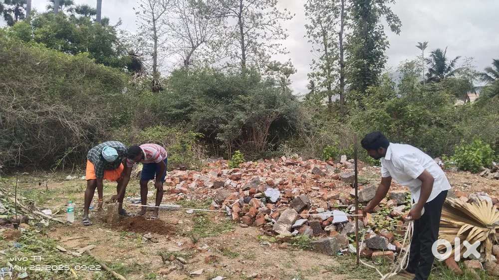 Near by byepass empty Land square feet per 3500.