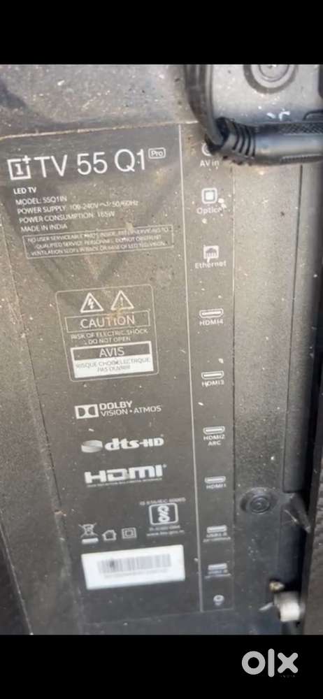 One plus Tv broken display