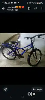 Hero cycle for sale, bicycle is of 22 inches.