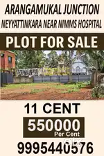 PLOT FOR SALE NEYYATTINKARA NEAR NIMS HOSPITAL