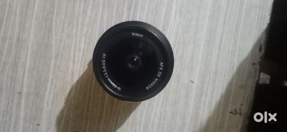 Nikon d3100 DSLR camera with lens