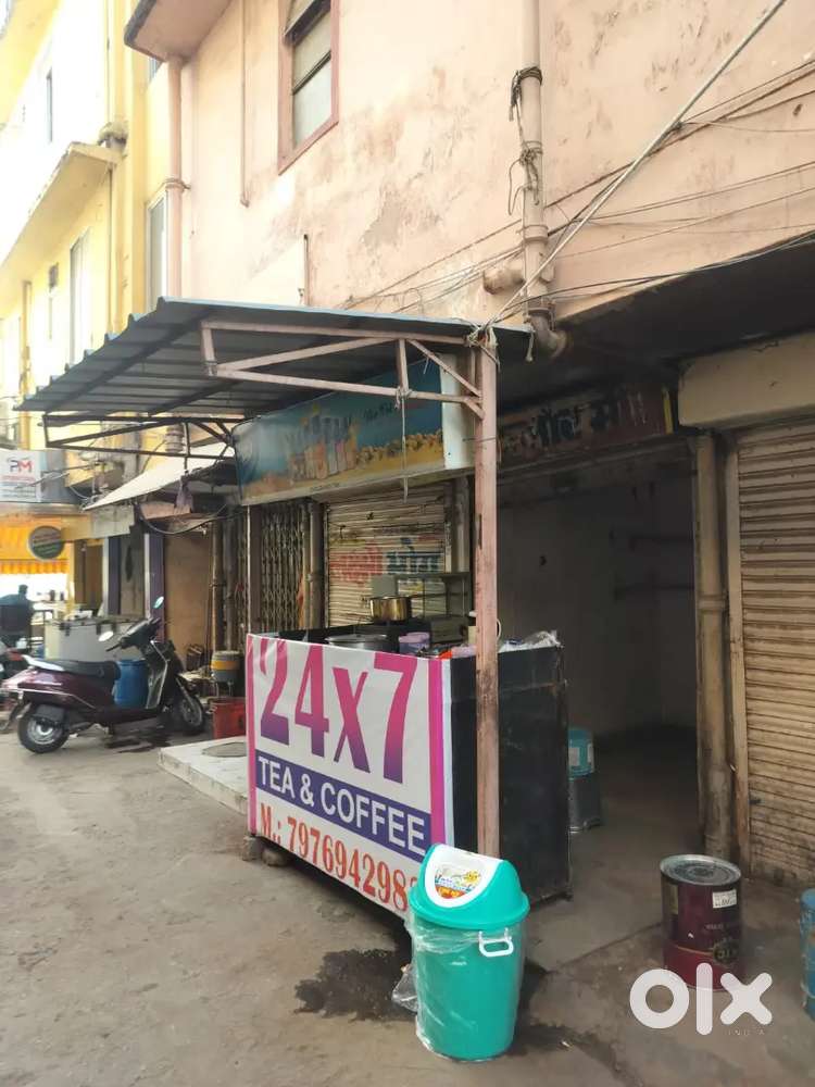 Ready comercial shop 6*6 jda market inox vaibhav