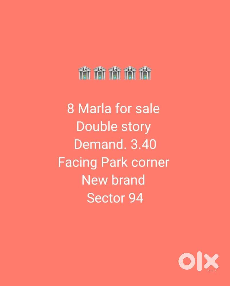 8 Marla plot for sale sector 94 Gaj 200