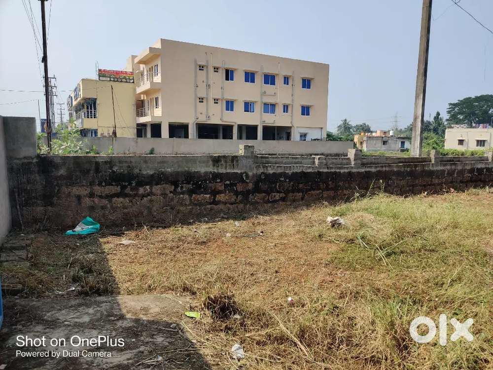 Boundary wall plot for rent in Chandaka