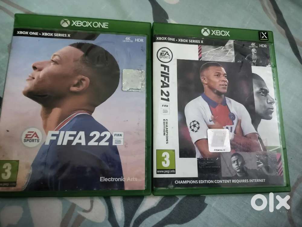 Fifa 21 and fifa 22 xbox one