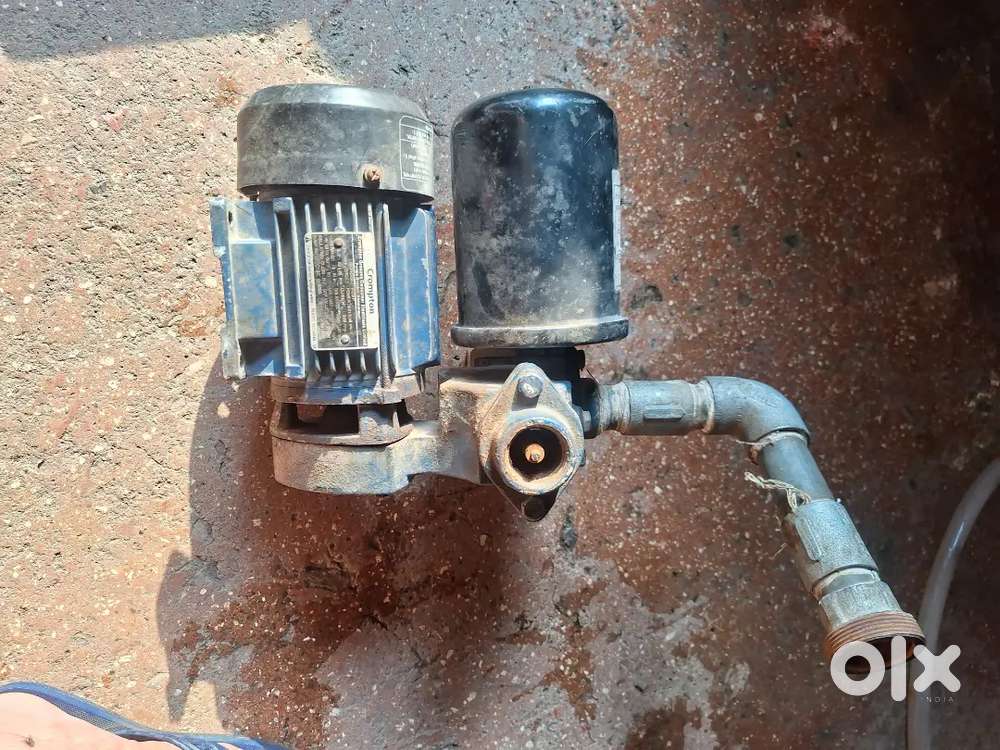 Crompton water motor chalu connection