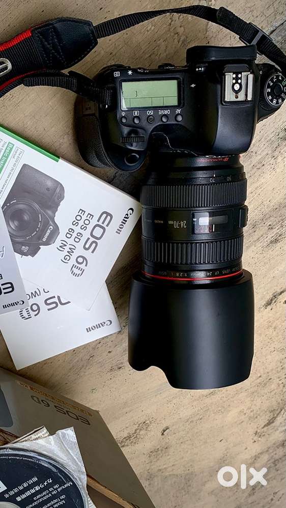 Canon 6d body , Canon 24-70 f2.8L lens , canon 50mm f1.8 lens, all OG.