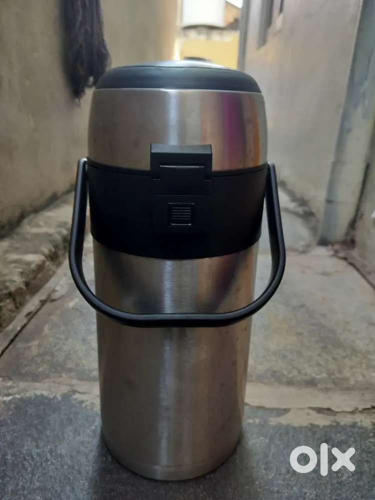 Milton steel vacuum flask
