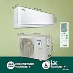 BLUE STAR 1.5 ton 3 star 5 yr comprehensive warranty book now
