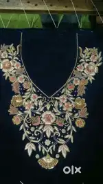 Hand embroidery fancy design work