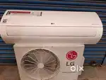 Fittings free. 5 str lg dual inverter  1.5 ton 24k wit fitting