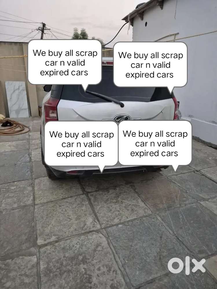 We buy all scrap car n valid expired cars n parking problem cars