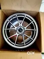 18 inch 114.3 pcd orginal lenso alloys just 4 days used..
