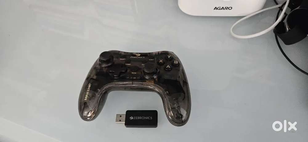 ZEBRONICS WIRELESS GAMEPAD TRANSPARENT