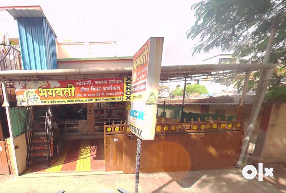 Corner Row bunglow 24X60, 2 BHK, 2 Shops attached, fully furnished