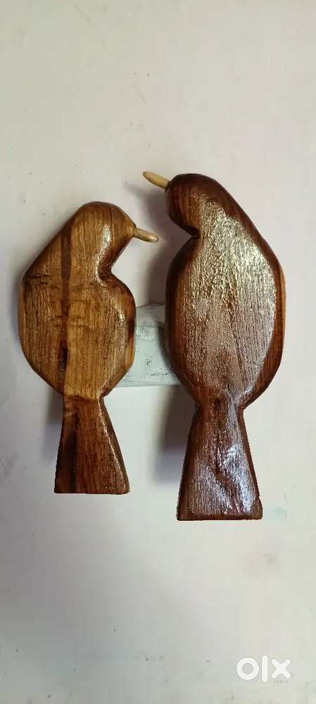 Wooden birds