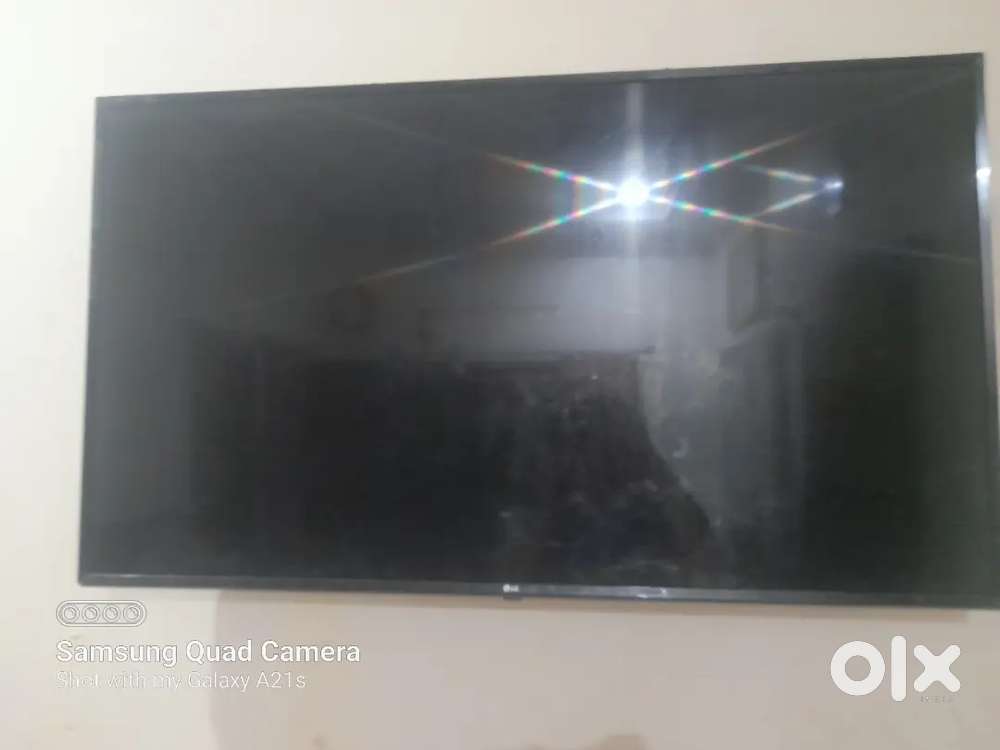 broken display  in working conduction