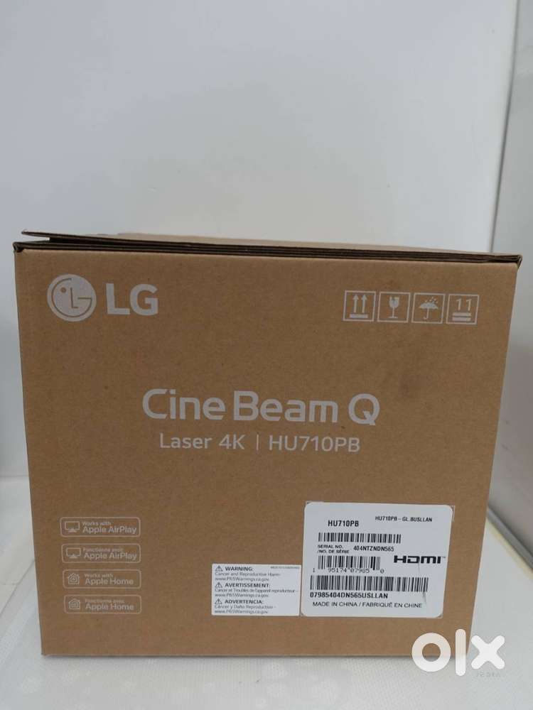 Brand new LG CineBeam Q HU710PB 4K Smart Portable Projector