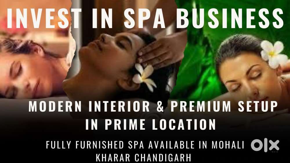 Sale & lease fully furnished spa in mohali kharar chandigarh