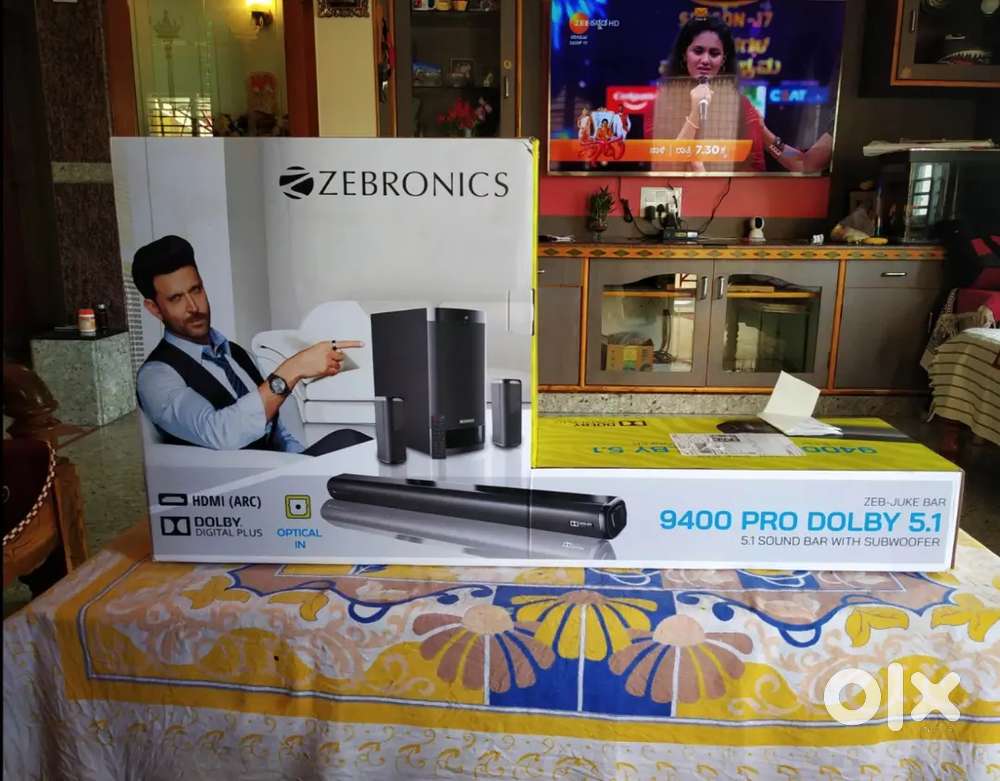 Zebronics Juke Bar 9400 Pro Dolby 525w - New box Piece