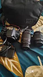 Canon 700d 2 lens hai 18 55/ 55 250
