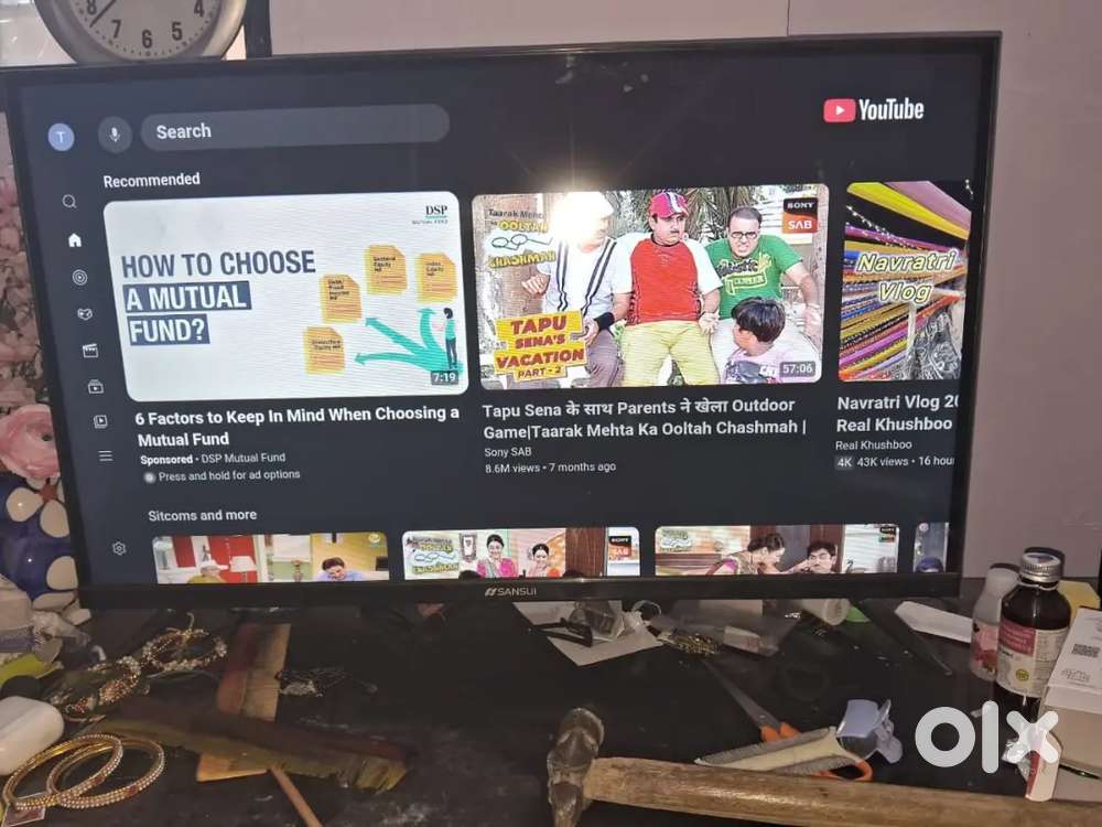 Sansui 32 Google Smart TV  HD Ready  Excellent Condition  1.5 Yr