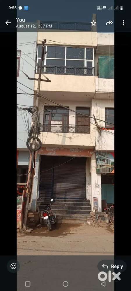 Ground floor shop with basment and 3 floor