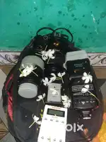 Nikon5600d 2 battery 2 lens bag
