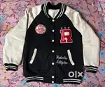 R Letter Bomber Jacket