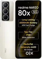 Realme narzo 80x 19/Sep/25 ka nikla hua hai 1year full warranty maihai