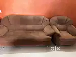 Sofa (3+1+1) For Sale and Iron coat with plywoid