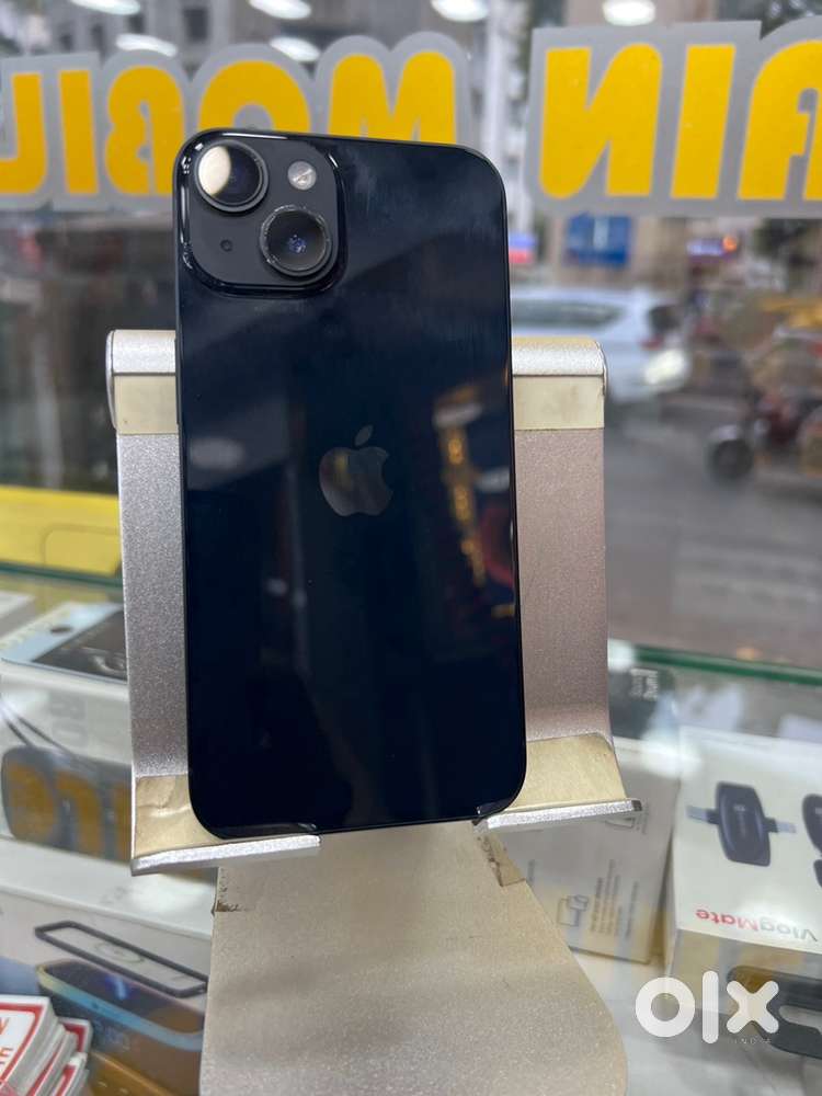 I phone 14 128 gb black (jain mobile)