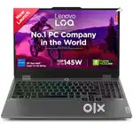 Lenovo gaming laptop LOQ series i7 13 gen 24 Gb RAM 500gb ssd