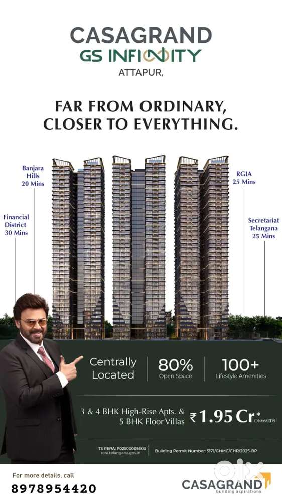 LAUNCH CASAGRAND GS INFINITY ATTAPUR
