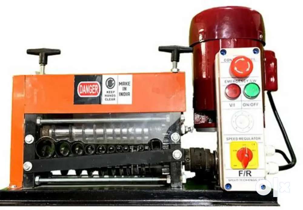 Price rs 60000.    Brand new wire scrapping machine