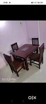 New brand 4 seater wooden dining tablet